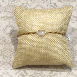 Bracelet argent 925 et pierre de lune