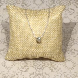 Collier argent 925 et labradorite