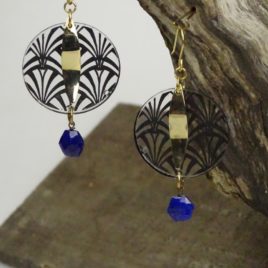 Boucles d’oreilles lapis-lazuli