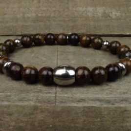 Bracelet homme bronzite