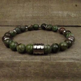 Bracelet homme jaspe dragon