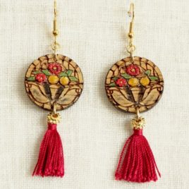 Boucles d’oreilles art déco