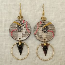 Boucles d’oreilles rétro